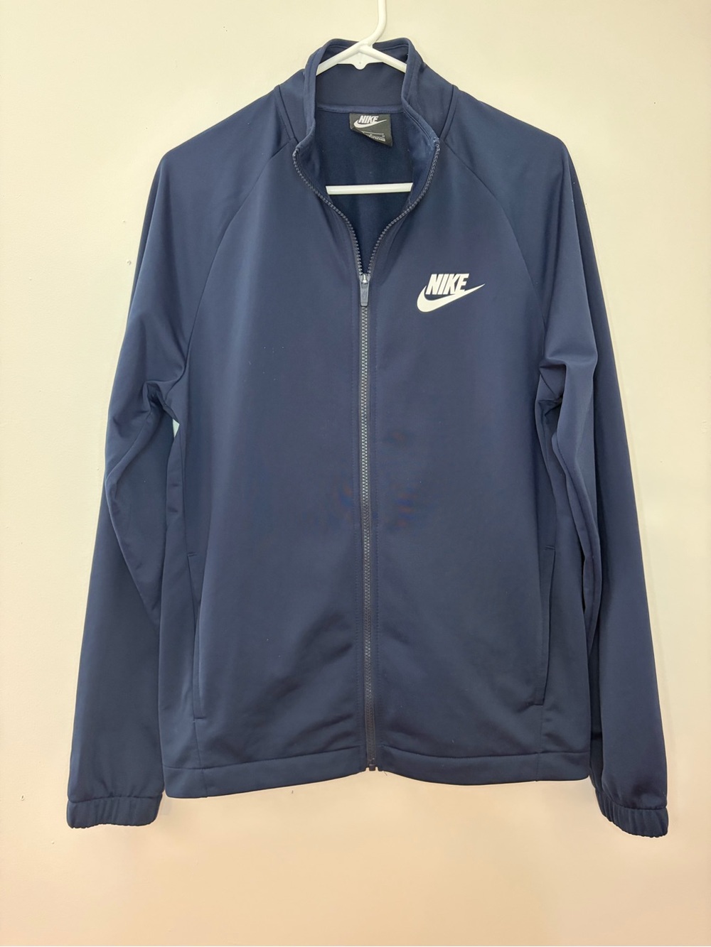 Nike Sportswear Track Jacket Men’s M Navy Blue Full Zip